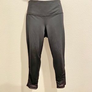 Zella Black Mesh Leggings - Size Small